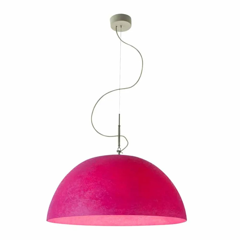 Moderne lampe In-es.artdesign Mezza Luna Suspenderet nebulit Viadurini