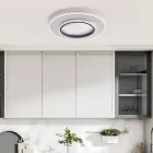 Moderne lampe i glas og metal, fremstillet i Italien, ideel til ethvert rum - Pavo Viadurini