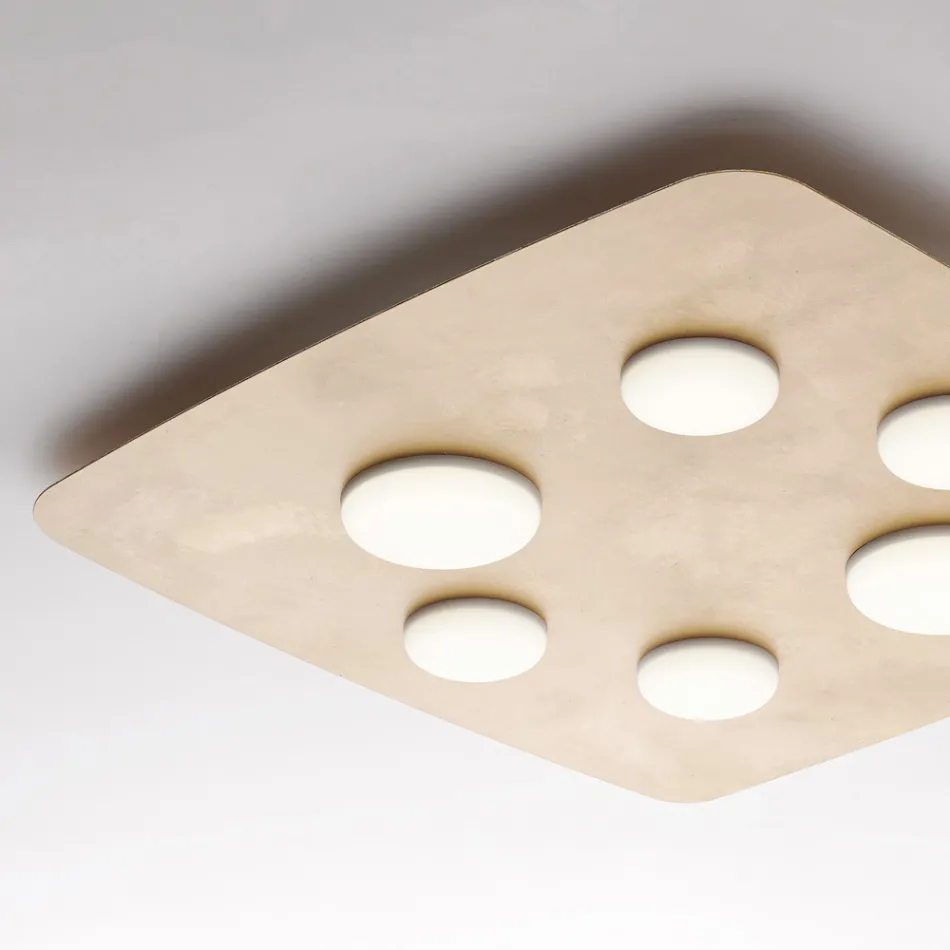 En moderne lampe i glas og metal til stilfuld indretning – Kepler Viadurini