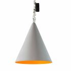 Moderne hængende lampe In-es.artdesign Jazz Cement efterbehandling cement Viadurini