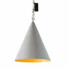 Moderne hængende lampe In-es.artdesign Jazz Cement efterbehandling cement Viadurini