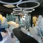 Moderne rund ophængslampe i polyethylen fremstillet i Italien - Slide Giotto Viadurini