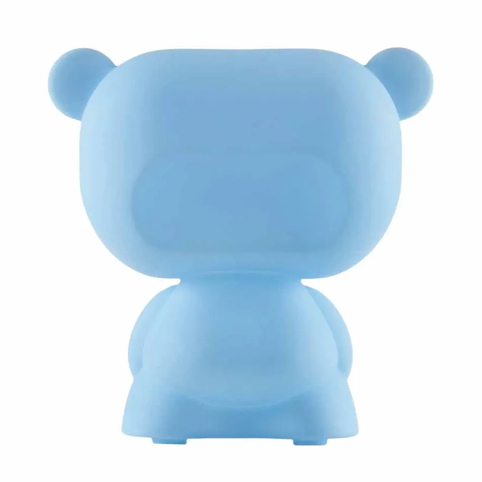 Slide Rent farvet bordlampe bjørn lavet i Italien Viadurini