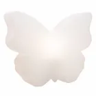Lampe til udvendige eller indvendige, White Butterfly Modern Design - Farfallastar Viadurini