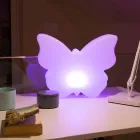 Lampe til udvendige eller indvendige, White Butterfly Modern Design - Farfallastar Viadurini