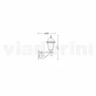 Udendørs væglampe i aluminium lavet i Italien, Aquilina Viadurini