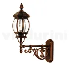 Udendørs væglampe i aluminium Fremstillet i Italien - Leona Viadurini