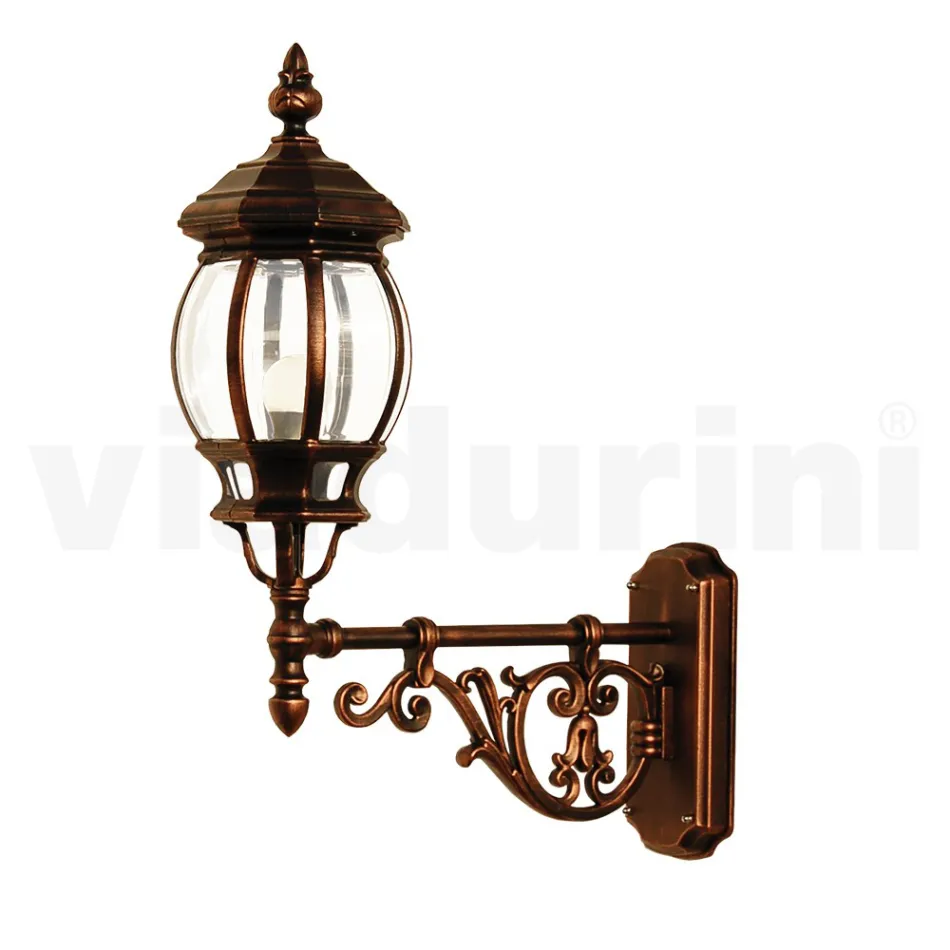 Udendørs væglampe i aluminium Fremstillet i Italien - Leona Viadurini