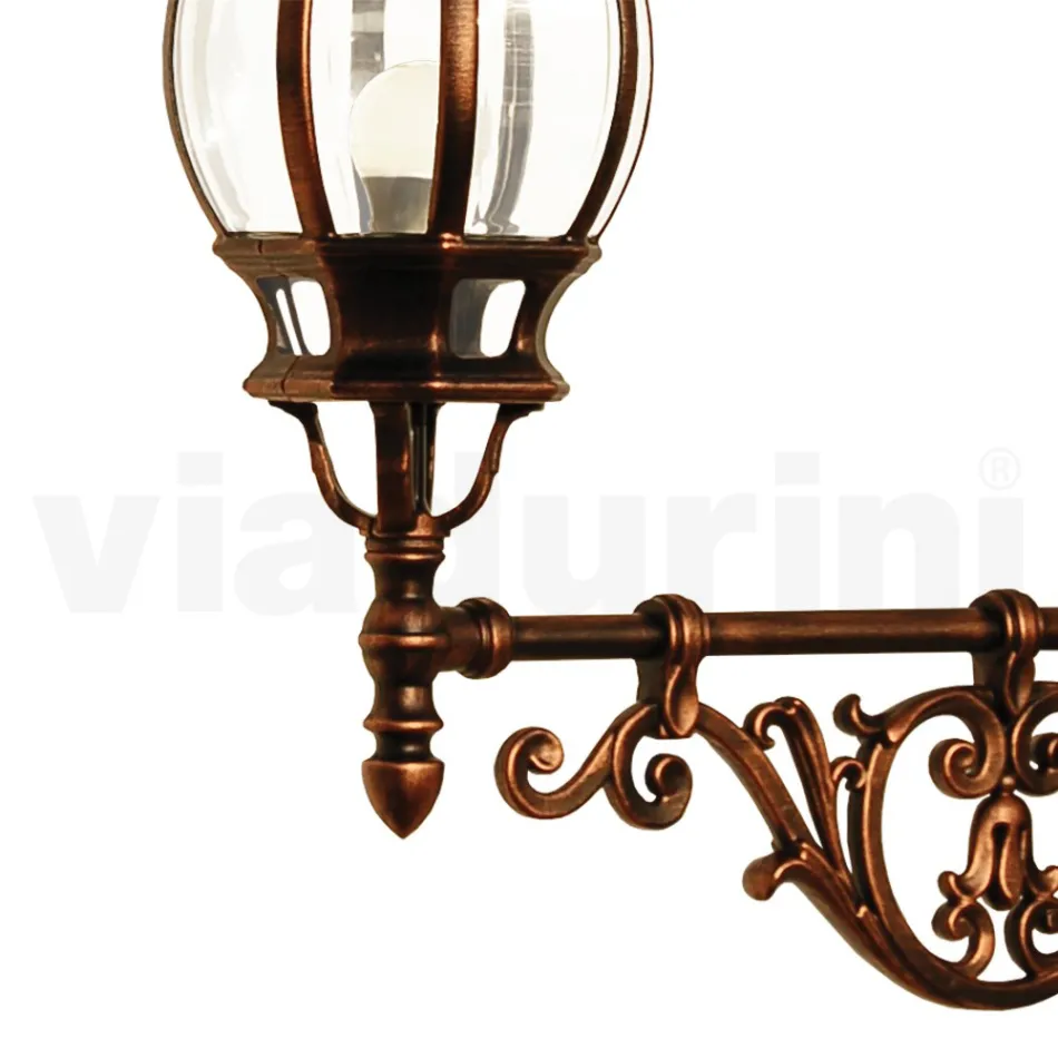 Udendørs væglampe i aluminium Fremstillet i Italien - Leona Viadurini