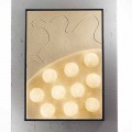 Moderne design væglampe / panel In-es.artdesign Ten Moons nebulite