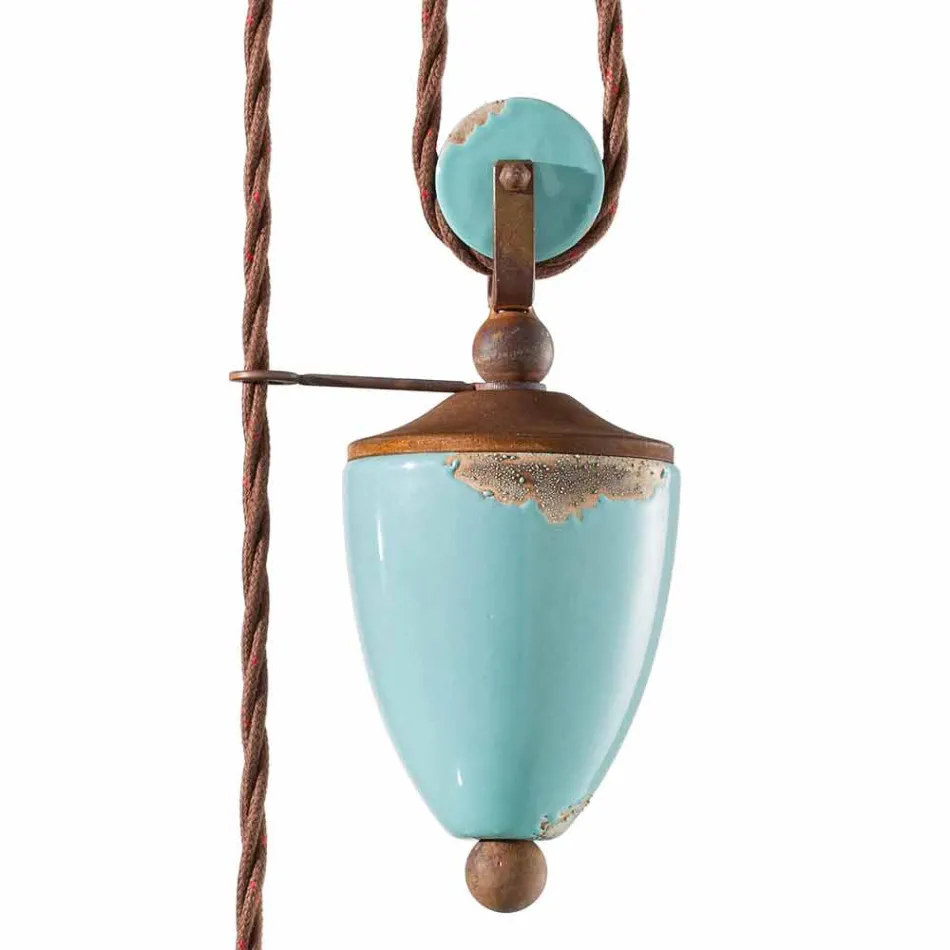 lampe metal låsen land og Evelyn keramik håndværk Viadurini