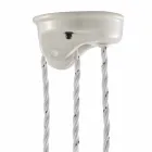 Lampe og ned håndlavet keramik Melissa Ferroluce Viadurini