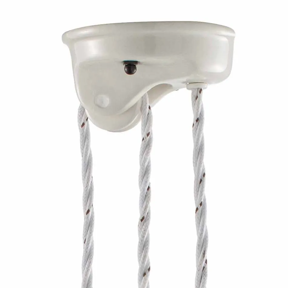 Lampe og ned håndlavet keramik Melissa Ferroluce Viadurini