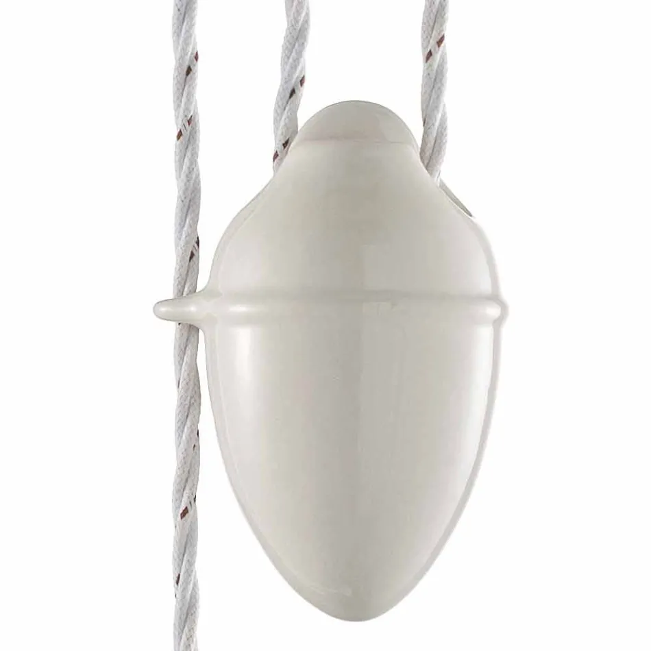 Lampe og ned håndlavet keramik Melissa Ferroluce Viadurini