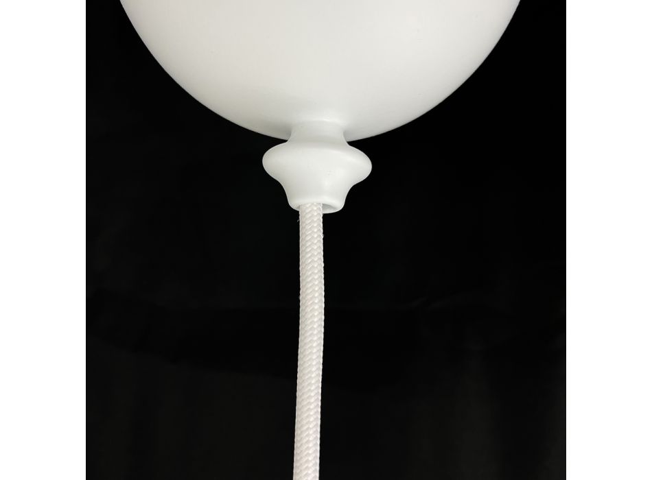 Moderne ophængt lampe i keramik fremstillet i Italien - Lustrini L5 Aldo Berrnardi Viadurini