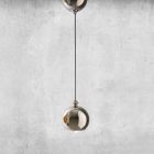 Moderne hængende lampe i keramik fremstillet i Italien - Lustrini L5 Aldo Berrnardi Viadurini