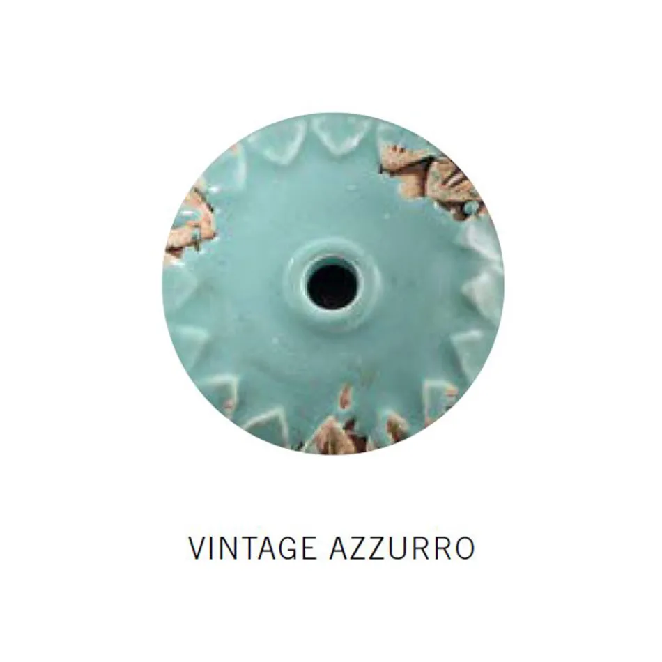 Håndværks- og industriophængslampe i keramik og jern - industriel Viadurini