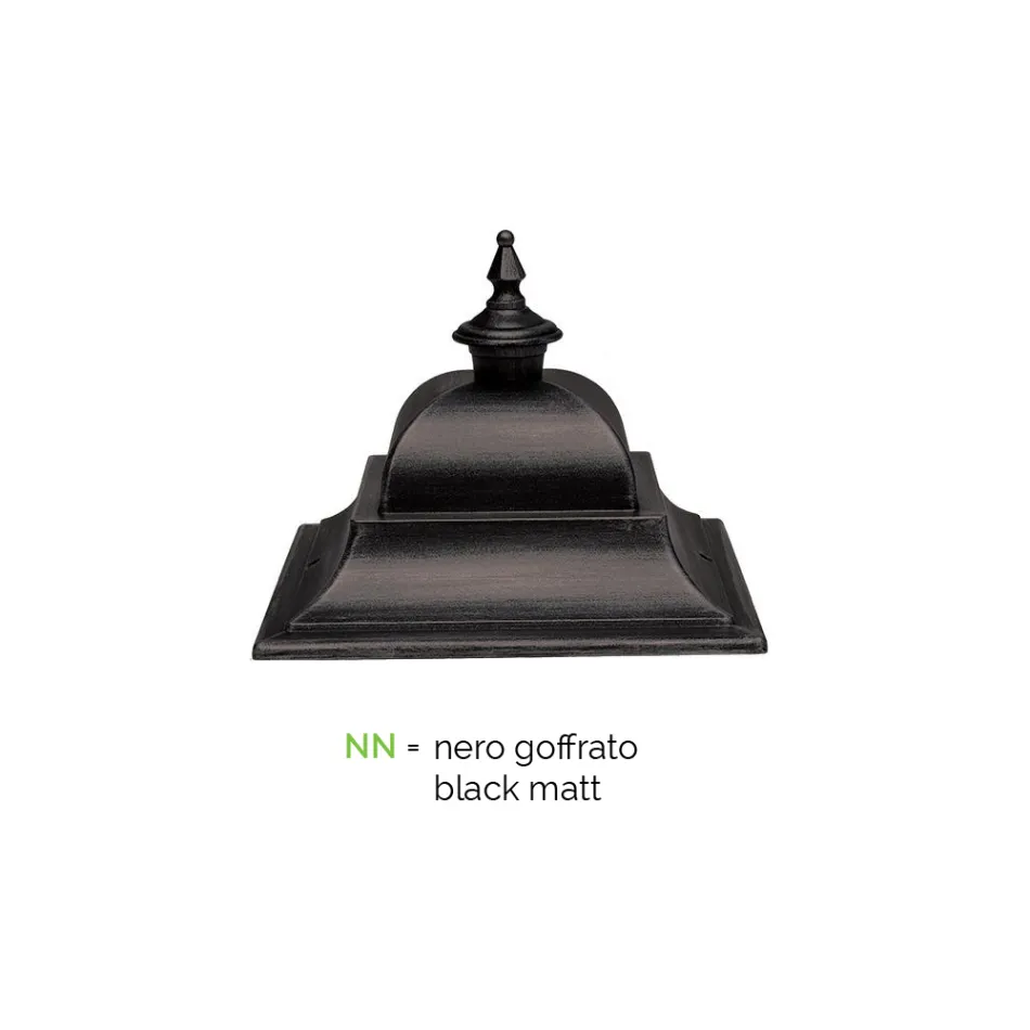 Udendørs hængelampe i aluminium og glas Made in Italy - Bonaria Viadurini