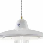 Pendellampe i Artisan Ceramic Vintage hånddekorationer - Como Viadurini