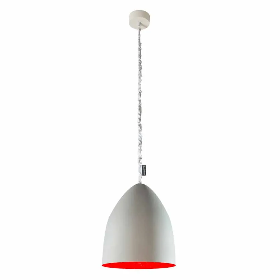 Suspension lampe In-es.artdesign Flower S Cement finish cement Viadurini