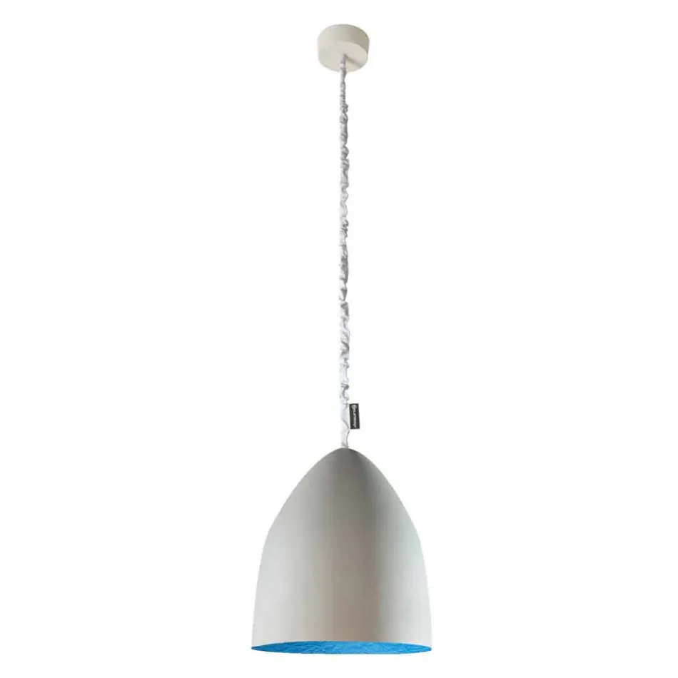 Suspension lampe In-es.artdesign Flower S Cement finish cement Viadurini
