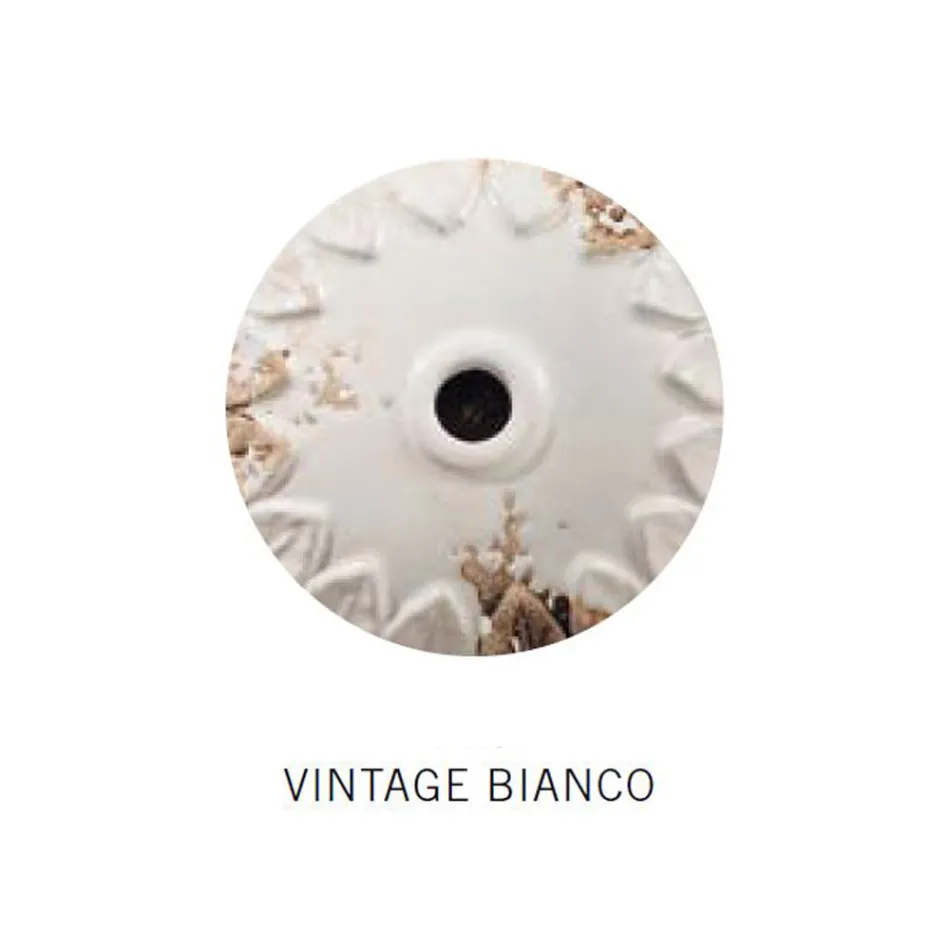 Industriel hængelampe Håndlavet jern og keramik - industriel Viadurini