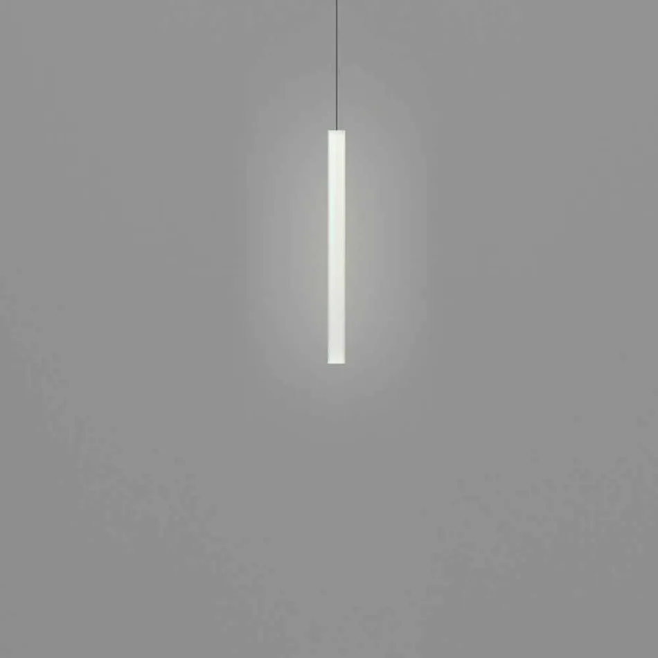 Suspension lampe methacrylat Slide Flux Hængende tynd lavet i Italien Viadurini