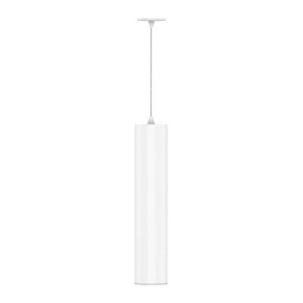 7W Led suspenderet lampe i hvid eller sort aluminium forsænket - Rebolla Viadurini