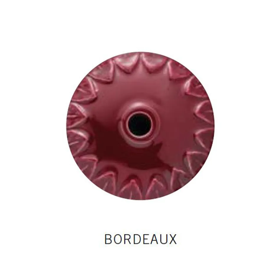 Suspenderet lampe Håndlavet keramik og vintage antik messing - farver Viadurini