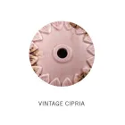 Håndlavet hængelampe i jern og keramik med gitter - Industriel Viadurini