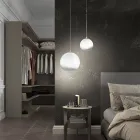 Håndlavet suspenderet lampe i venetiansk blæst glas - Nova Viadurini