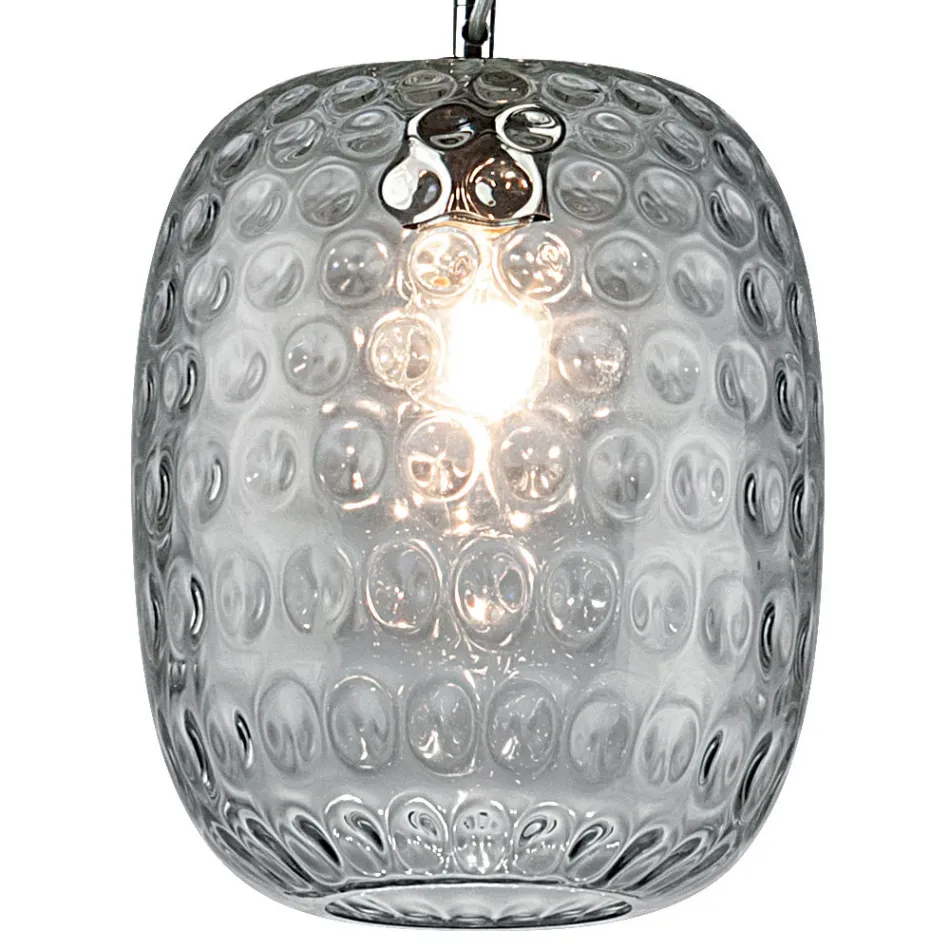 Håndlavet hængende lampe i blæst venetiansk glas - Cloe Balloton Viadurini