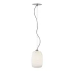 Håndlavet hængende lampe i blæst venetiansk glas - Cloe Balloton Viadurini