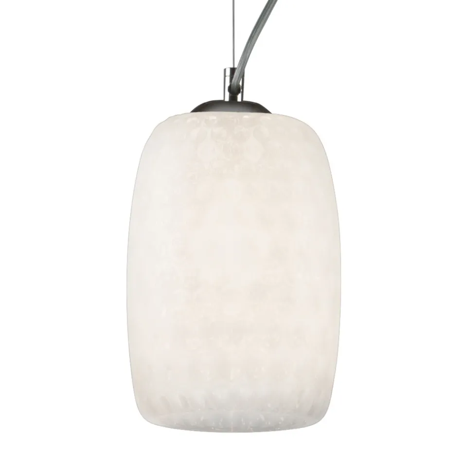 Håndlavet hængende lampe i blæst venetiansk glas - Cloe Balloton Viadurini