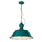 Industrial Artisan Hængelampe i Jern og Keramik - Industriel Viadurini