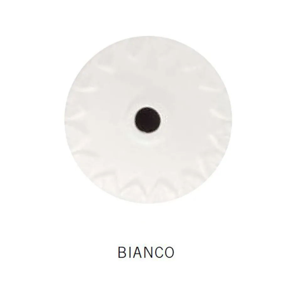 Suspenderet lampe sort keramik og jern industrielt vintage design - Bew Viadurini