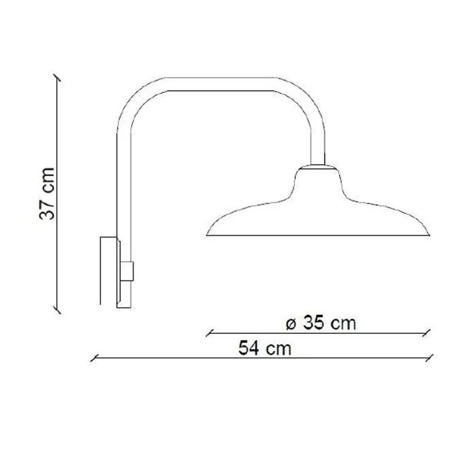 Suspenderet lampe sort keramik og jern industriel vintage design - Bew Viadurini