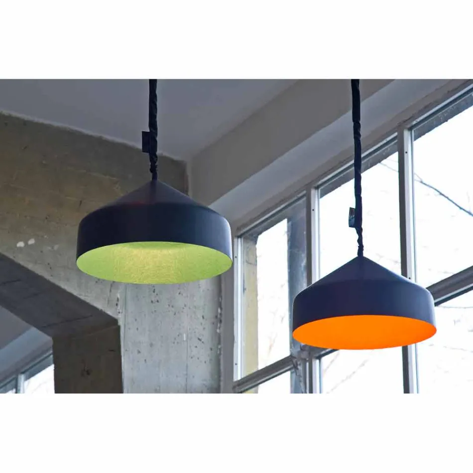 Ophængt designlampe In-es.artdesign Cyrcus Resin tavle Viadurini