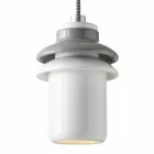 Suspenderet lampe af moderne design i keramik lavet i Italien Asien Viadurini