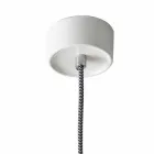 Suspenderet lampe af moderne design i keramik lavet i Italien Asien Viadurini