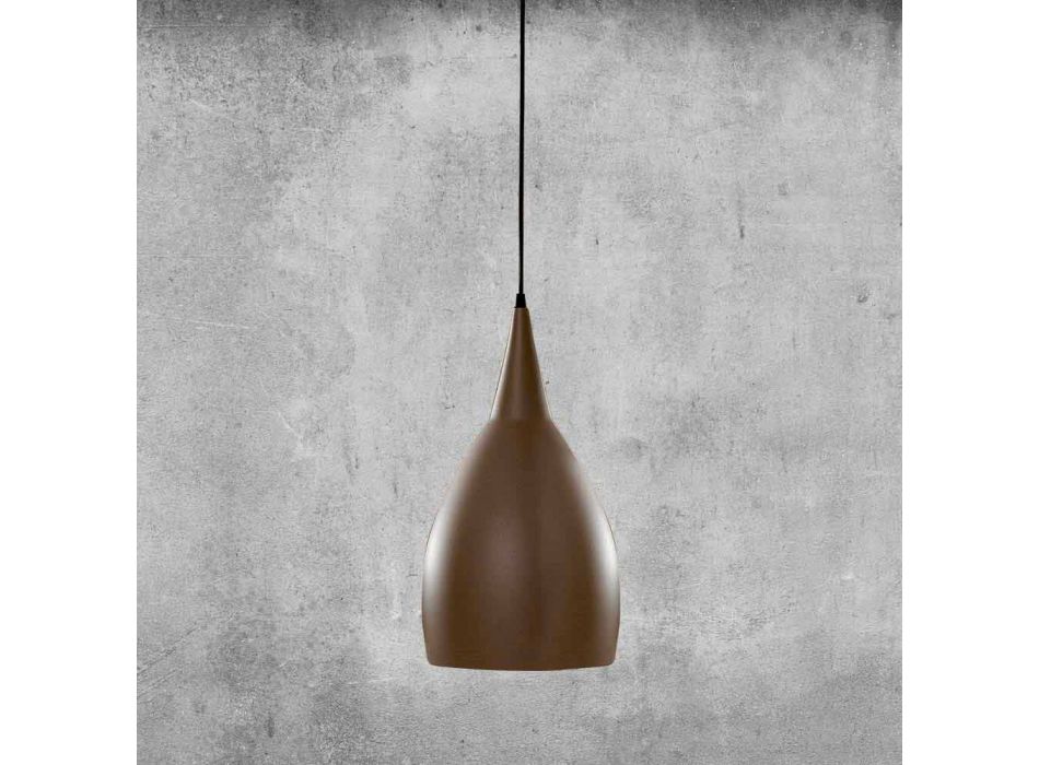 Moderne hængende lampe i aluminium fremstillet i Italien - Cappadocia Aldo Bernardi Viadurini