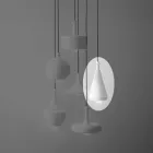 Hængt lampe i designkeramik - Lustrini L2 Aldo Bernardi Viadurini