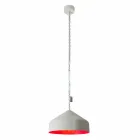 Moderne ophængt lampe In-es.artdesign Cyrcus Malede cement Viadurini