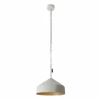 Moderne ophængt lampe In-es.artdesign Cyrcus Malede cement Viadurini