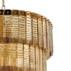 Moderne hængende lampe i luksus håndlavet glas lavet i Italien - Valadier Viadurini