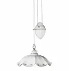 Ups and Down hængelampe i hånddekoreret bølget keramik - Belluno Viadurini