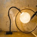 Fleksibel gulvlampe In-es.artdesign Micro Luna nebulite