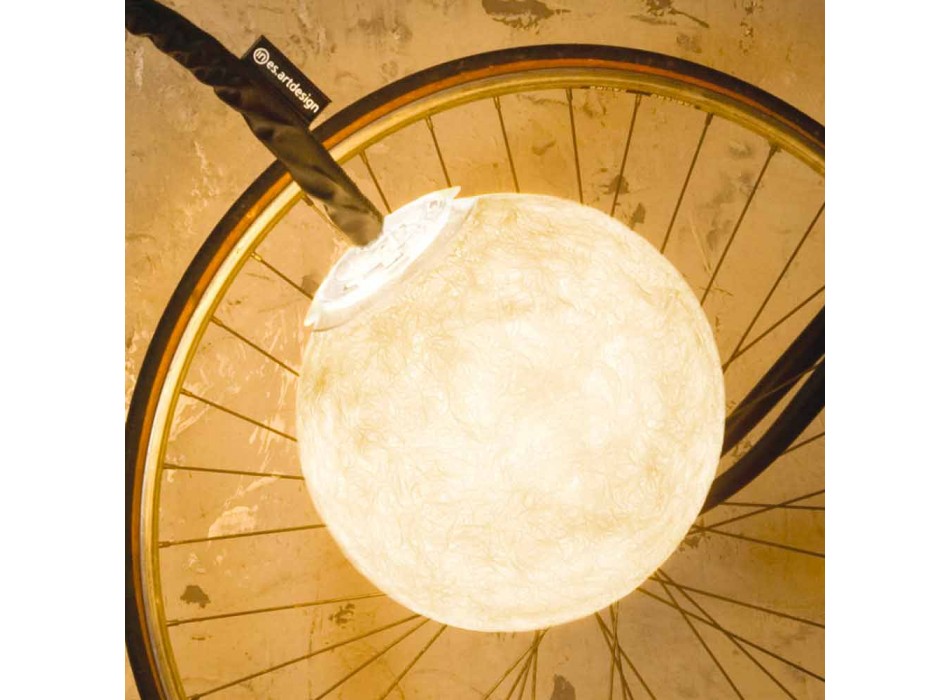 Fleksibel gulvlampe In-es.artdesign Micro Luna nebulite Viadurini