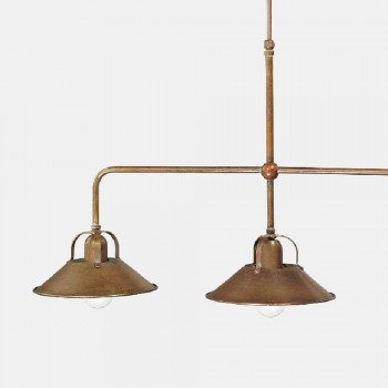 3 lysekrone i messing Vintage Design lavet i Italien - Cascina af Il Fanale
