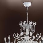 8 lys lysekrone i venetiansk glas Made in Italy Classic - Florentine Viadurini
